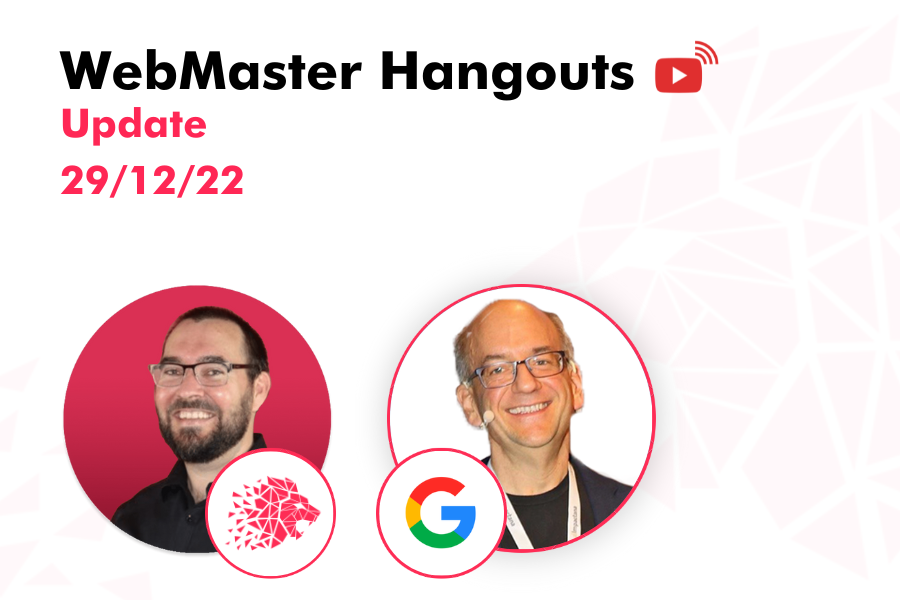 WebMaster Hangout – Live from DECEMBER 29, 2022